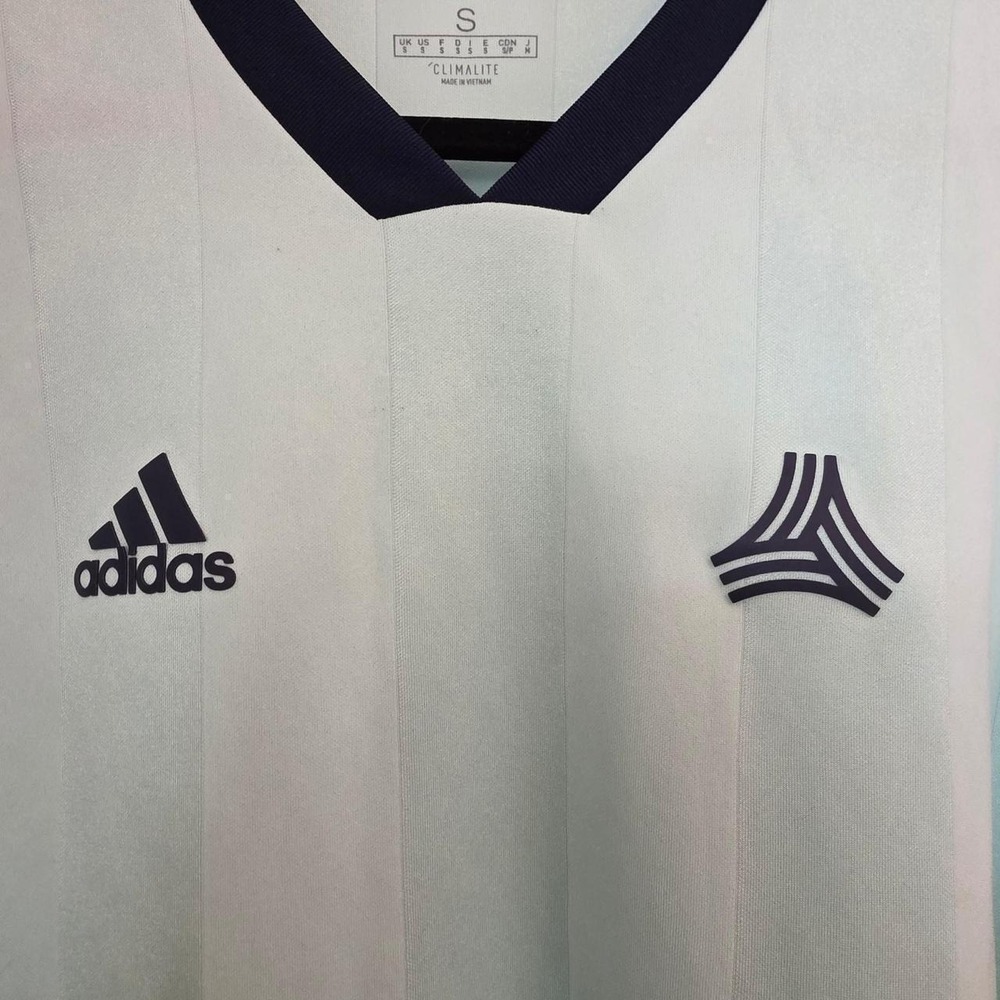 Adidas Tango Advanced Soccer Jersey Small Clear Mint Climalite - Picture 5 of 8